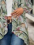 Women's Floral Spring/Fall Cover-up Casual Printing Lightweight Cardigan