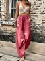 Women Plain Ankle Pants Pant Casual Spring/Fall Trousers