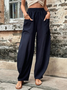 Women Plain Ankle Pants Pant Casual Spring/Fall Trousers