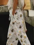 Women Animal Long Pant Casual Spring/Fall Trousers