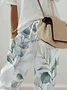 Women's Floral Ankle Pants Pant Casual Spring/Fall Trousers