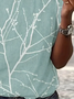 Women's Branches Short Sleeve Tee T-shirt Crew Neck Printing Casual Summer Graphic Tee Top