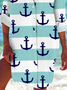 Women's Striped Long Sleeve Shirt Spring/Fall Printing Shirt Collar Daily Casual Top