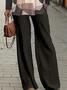 Women's Geometric Printing Two-Piece Set Daily Long Sleeve Casual Spring/Fall Top With Pants Matching Set