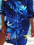 Women's Butterfly Long Sleeve Shirt Spring/Fall Printing Shirt Collar Daily Casual Top