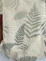 Women Leaf Half Sleeve Blouse Summer Shawl Collar Daily Casual Top