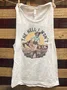 Wild West Cowgirl Casual Cotton Vest
