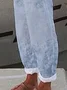 Women Floral Long Pant Casual Spring/Fall Trousers