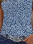 Women Sleeveless Tank Top Camisole Summer Floral Printing V Neck Daily Casual Top