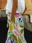 Women Floral Long Pant Casual Spring/Fall Trousers