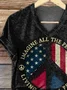 Women 3D Printing Short Sleeve Tee T-shirt Crew Neck Casual Summer Top