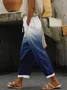 Women Ombre Long Pant Casual Spring/Fall Trousers