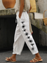 Women Floral Long Pant Casual Spring/Fall Trousers