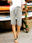 Women Floral Fifth Pants Pant Casual Summer Trousers