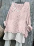 Women Paisley Long Sleeve Tee T-shirt V Neck Vintage Spring/Fall Top