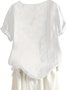Women Dragonfly Half Sleeve Blouse Summer Crew Neck Daily Casual Top