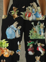 Women Easter (rabbit) Long Pant Casual Spring/Fall Trousers
