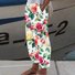 Women Floral Long Pant Casual Spring/Fall Trousers