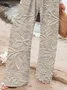 Women Floral Long Pant Casual Spring/Fall Trousers