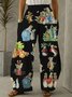 Women Easter (rabbit) Long Pant Casual Spring/Fall Trousers