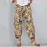 Women Floral Ankle Pants Pant Casual Spring/Fall Trousers
