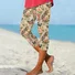Women Floral Ankle Pants Pant Casual Spring/Fall Trousers