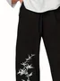 Women Floral Capris Pant Casual Summer Trousers