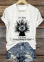 Women Animal Short Sleeve Tee T-shirt Crew Neck Casual Summer Top