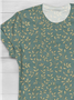Women Floral Short Sleeve Tee T-shirt Crew Neck Printing Casual Summer Graphic Tee Top