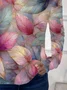Women Floral Long Sleeve Tee T-shirt Crew Neck Printing Casual Spring/Fall Graphic Tee Top