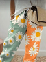 Women's Floral Ankle Pants Pant Casual Spring/Fall Trousers