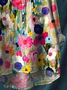 Women Floral Long Sleeve Shirt Spring/Fall Printing Shirt Collar Daily Casual Top