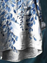 Women Floral Long Sleeve Shirt Spring/Fall Printing Shirt Collar Daily Casual Top
