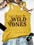 Women Sleeveless Tank Top Camisole Summer Wild West U-Neck Holiday Casual Top