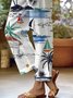 Women The Sea Long Pant Casual Spring/Fall Trousers