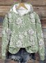 Women's 3D Flowers Spring/Fall Long Sleeve Vintage Daily Hoodie
