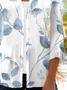 Women Floral Spring/Fall Cover-up Casual Printing Lightweight Cardigan