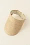 2025 hot summer new style hollow top sports style straw woven solid color parent-child summer play sun protection sun hat