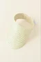 2025 hot summer new style hollow top sports style straw woven solid color parent-child summer play sun protection sun hat