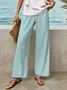 Women Floral Printing Two-Piece Set Daily Sleeveless Casual Summer Top With Pants Matching Set