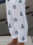 Women Anchor Long Pant Casual Spring/Fall Trousers