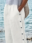 Women Plain Long Pant Casual Spring/Fall Trousers