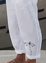 Women Dragonfly Long Pant Casual Spring/Fall Trousers