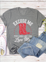 Women Wild West Short Sleeve Tee T-shirt Crew Neck Casual Summer Top