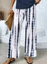 Women Abstract Graphic Two-Piece Set Daily Sleeveless Casual Summer Matching Set