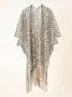 Women Color Block Spring/Fall Cover-up Casual Lightweight Cardigan
