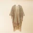 Women Leopard Summer Cover-up Vintage Lightweight Cardigan