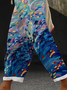 Women Abstract Long Pant Casual Spring/Fall Trousers