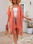 Women Plain Spring/Fall Cover-up Casual Lightweight Cardigan