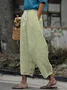 Women Striped Long Pants Casual Spring/Fall Trousers